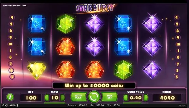 Tragamonedas Starburst