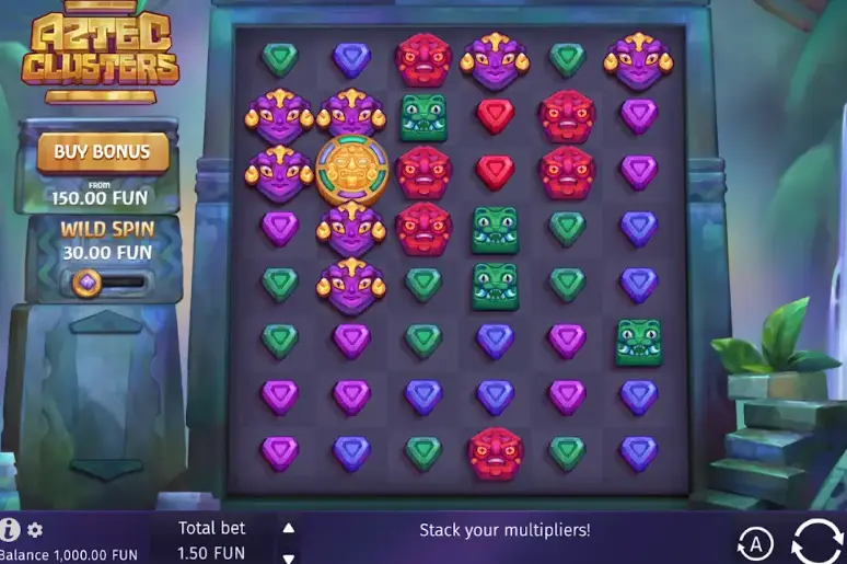 Aztec Clusters demo